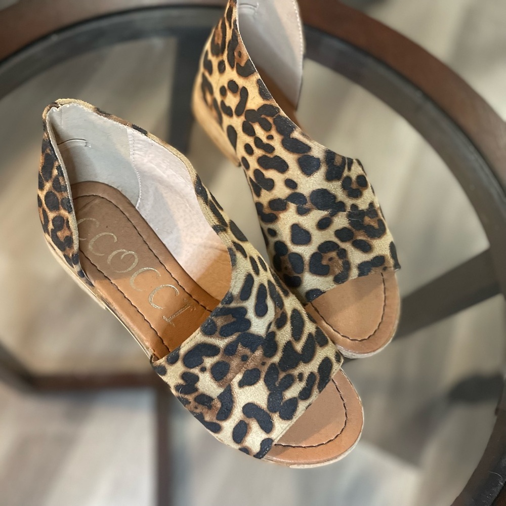CCOCCI leopard sandal.